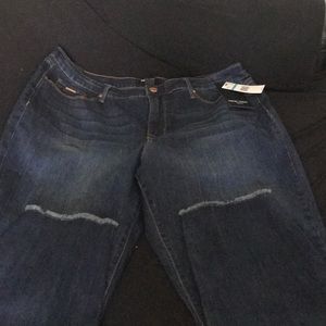 Nine west skinny cropped jeans